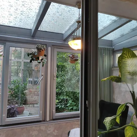 Greenhouse Ein Charmantes Mit Wintergarten Und Terasse Am Teich Apartment Erfurt